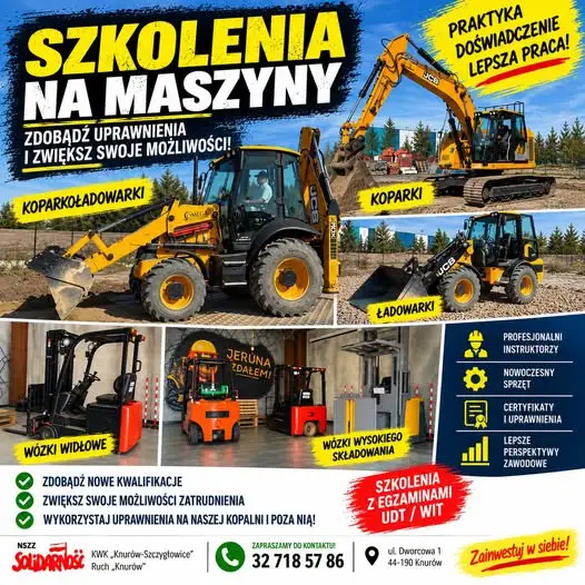 Ostatnia szansa na dofinansowanie szkoleń dla górników z KWK Knurów-Szczygłowice