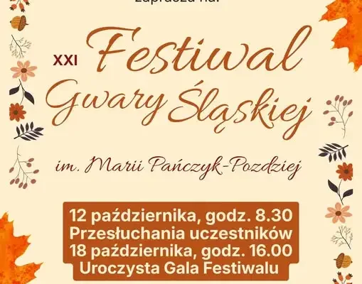GOK Wielowieś otrzymał prawo do nadania Festiwalowi Gwary Śląskiej imienia Marii Pańczyk-Pozdziej