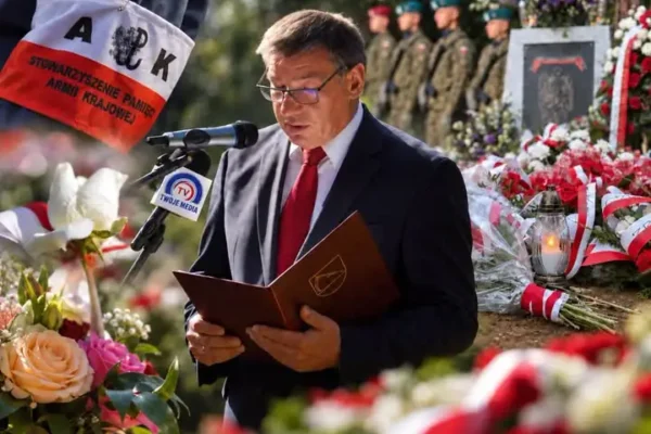 80. rocznica tragedii na Polanie Śmierci w Dąbrówce. Hołd ofiarom komunistycznych represji