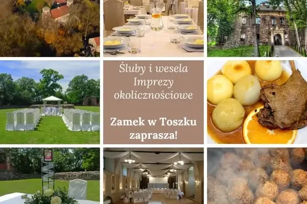 Zamek w Toszku zaprasza na wyjątkowe uroczystości – ślub, wesele, komunia i nie tylko