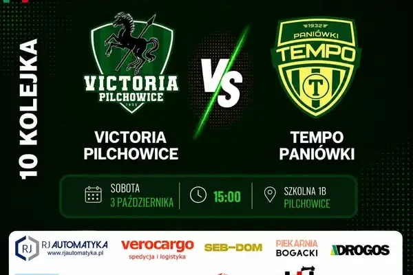 Victoria Pilchowice zagra u siebie z Tempo Paniówki w 10. kolejce III Ligi Śląskiej