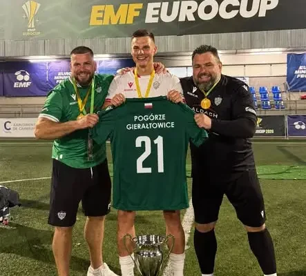 Trzech piłkarzy z Gierałtowic zdobyło Mistrzostwo Europy w piłce 6-osobowej