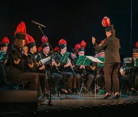 Koncert Orkiestry Dętej KWK „Sośnica” w Miejskim Ośrodku Kultury w Pyskowicach