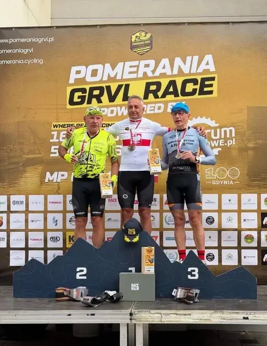 Krzysztof Podolski z Pyskowic mistrzem Polski w kolarstwie gravelowym