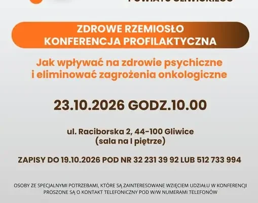 Konferencja „Zdrowe Rzemiosło” w Gliwicach – zapisy do 19 października