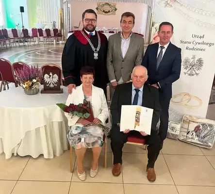 Jubileusze małżeńskie w Gminie Rudziniec – Złote, Diamentowe i Żelazne Gody