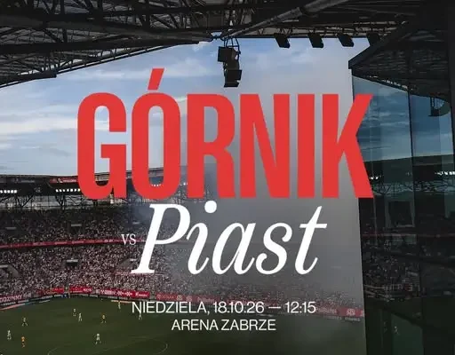 Konkurs na mecz Górnika Zabrze z Piastem Gliwice – dwa bilety do wygrania