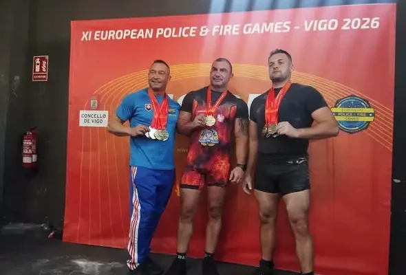 Strażacy z Gliwic przywieźli z Vigo worek medali. Mistrzostwa Europy Służb Mundurowych