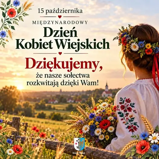 Międzynarodowy Dzień Kobiet Wiejskich – Gmina Toszek dziękuje swoim Paniom