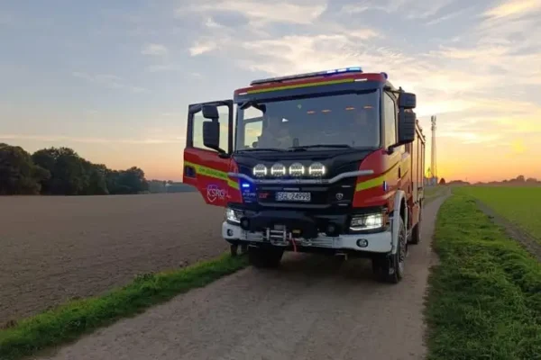 Fałszywy alarm w Łanach Wielkich. Strażacy z Sośnicowic sprawdzili zadymienie