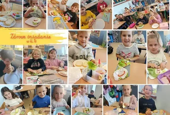 Kolorowe kanapki w klasach pierwszych