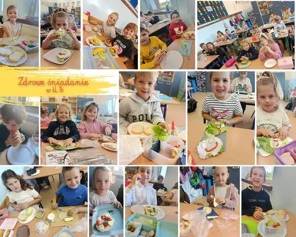 Kolorowe kanapki w klasach pierwszych