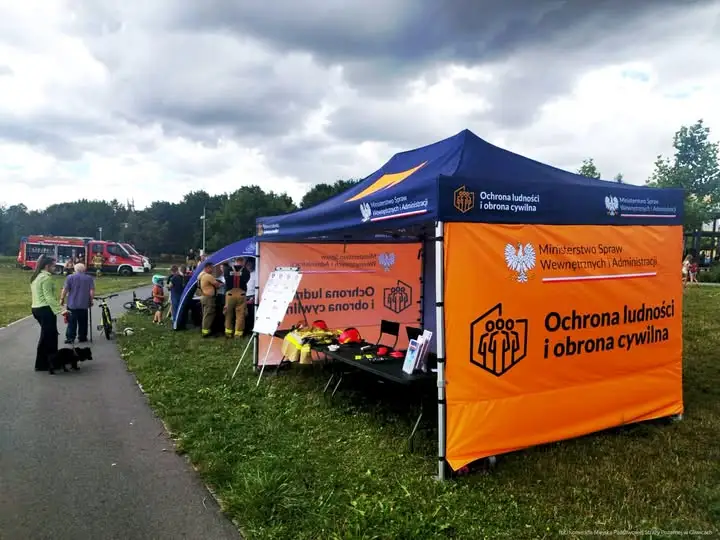 Trening bezpieczeństwa w Parku Chrobrego – naucz się reagować na alerty RCB