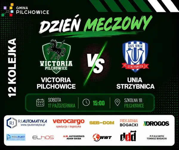 Victoria Pilchowice kontra Unia Strzybnica – dziś mecz III ligi śląskiej