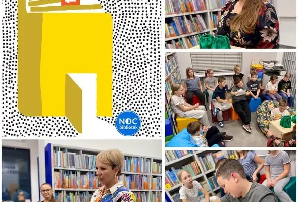 Noc Bibliotek w Pyskowicach: dzieci odnalazły zaginioną Księgę Wszystkich Opowieści