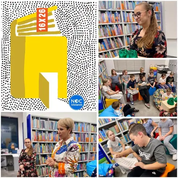 Noc Bibliotek w Pyskowicach: dzieci odnalazły zaginioną Księgę Wszystkich Opowieści