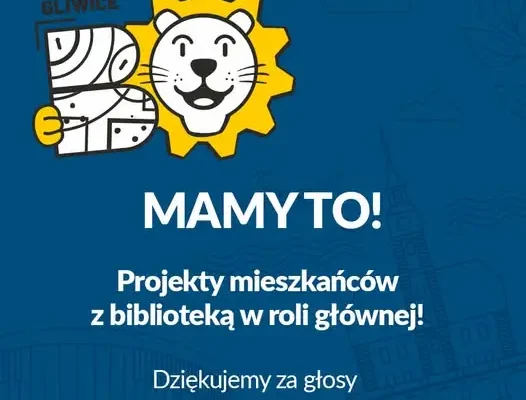 Gliwicki Budżet Obywatelski: festiwal literacki i dostęp do Legimi oraz Empik Go wygrywają