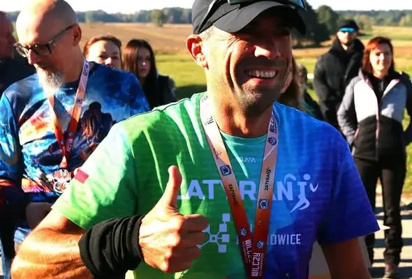 Łukasz Furmanek po raz kolejny triumfuje w Wilczym Półmaratonie