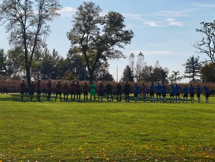 Remis 1:1 w meczu Czarnych Pyskowice. Adam Sobiecki z bramką i kontuzją
