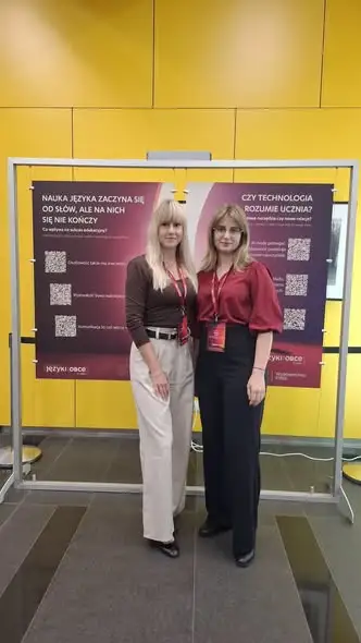 Nauczycielki z Gliwic na konferencji metodycznej w Katowicach