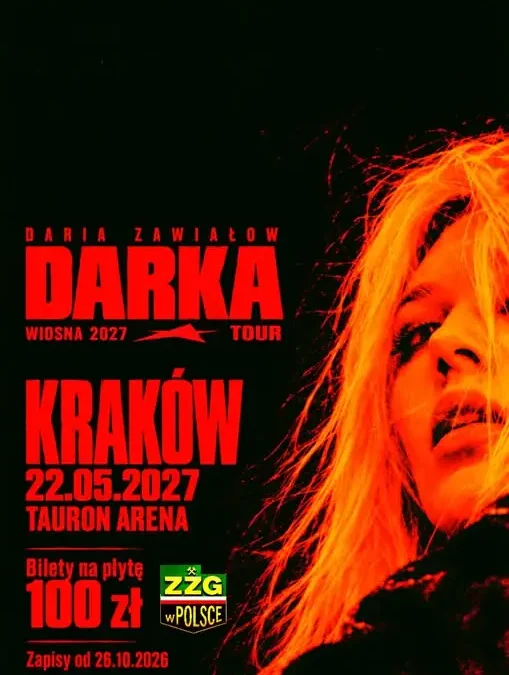 Daria Zawiałow w Krakowie – bilety dla pracowników ZFŚS