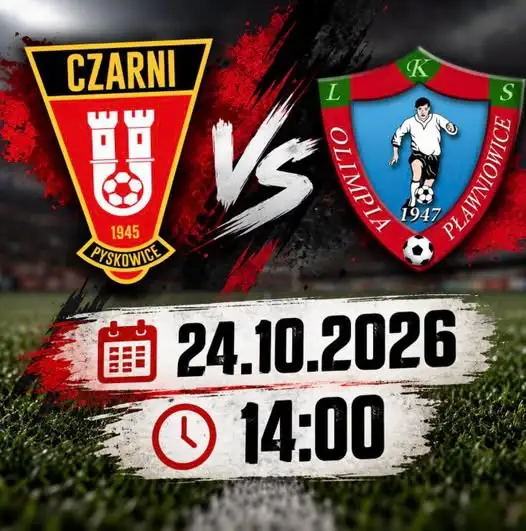 MKSR Czarni Pyskowice zagrają z Olimpią Pławniowice – zapowiedź meczu