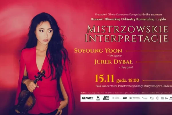 Soyoung Yoon z koncertem w Gliwicach – Mistrzowskie Interpretacje już 15 listopada