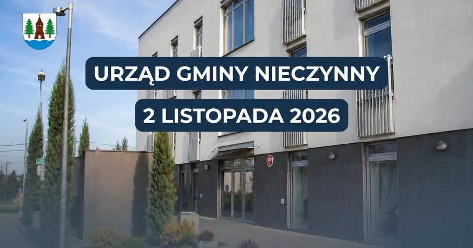 Urząd Gminy Rudziniec nieczynny 2 listopada 2026 – sprawdź, co załatwisz wcześniej