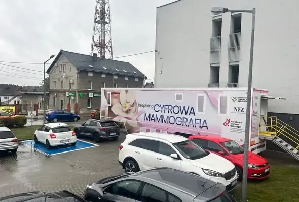 Mammobus w Rudzińcu: bezpłatna mammografia jeszcze do 26 października