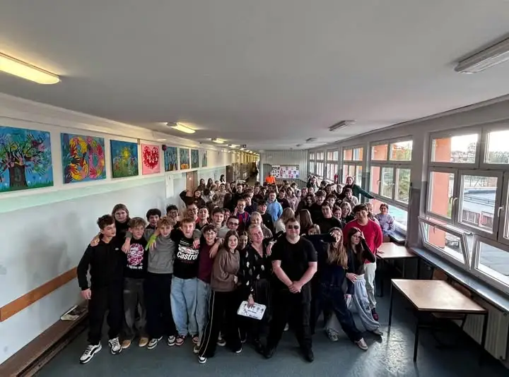 Raperzy RYMCERZE w gliwickiej szkole: profilaktyka przez hip-hop